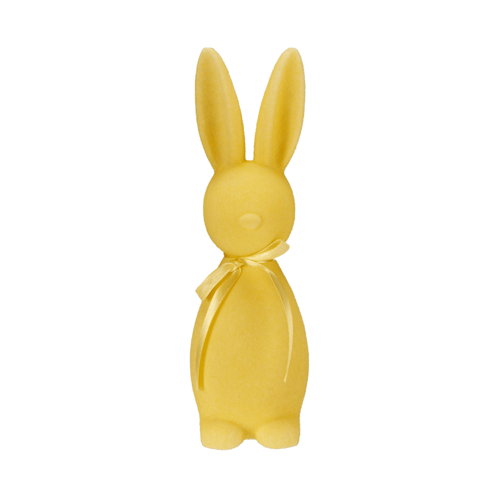 Alpha 55 Lapin debout avec nœud satin – Déco Pâques