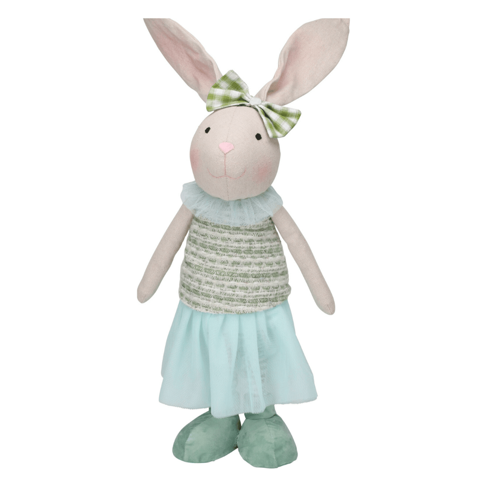 Alpha 55 Lapin debout jupe tulle – Décoration Pâques