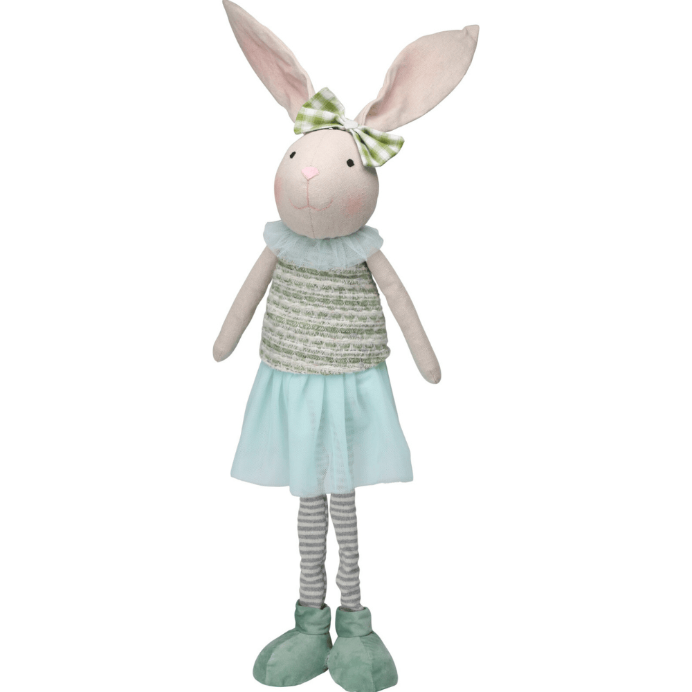 Alpha 55 Lapin debout jupe tulle – Décoration Pâques