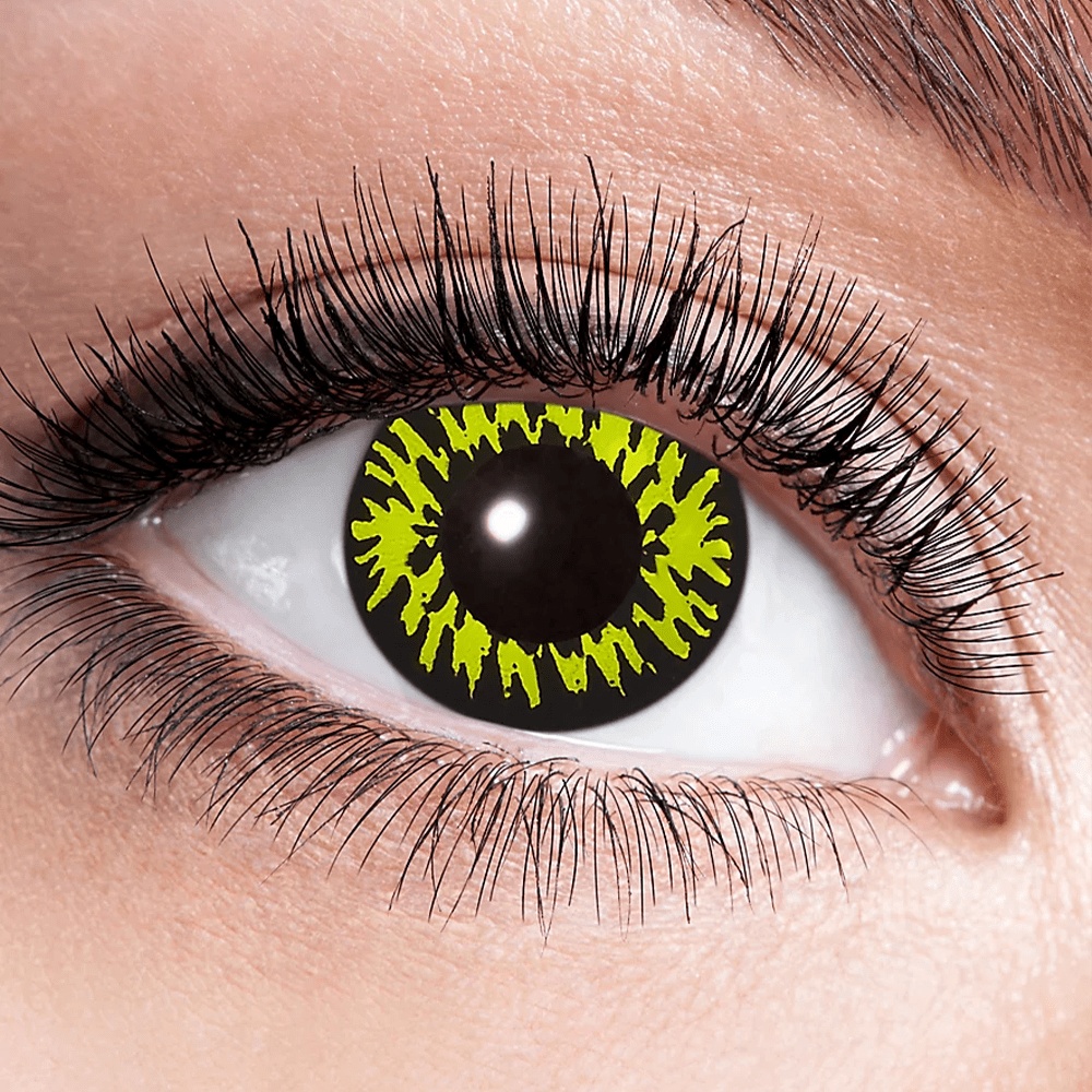 Alpha 55 Lentilles Halloween 1 an - Black wolf