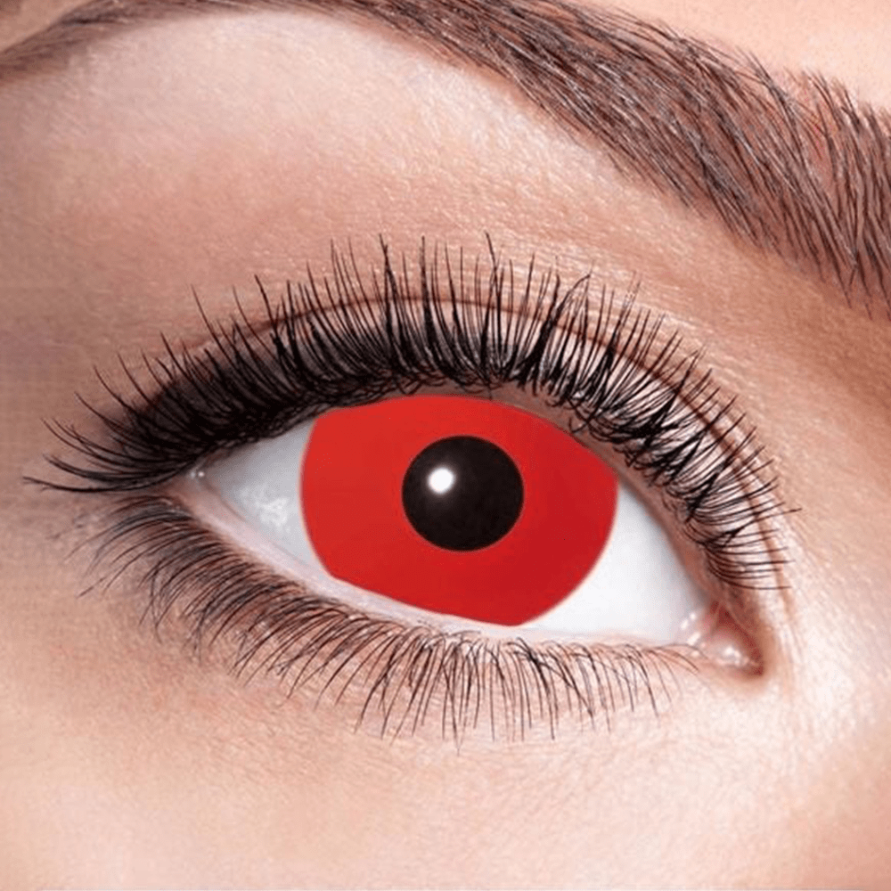 Alpha 55 Lentilles Halloween 1 an - Blood red