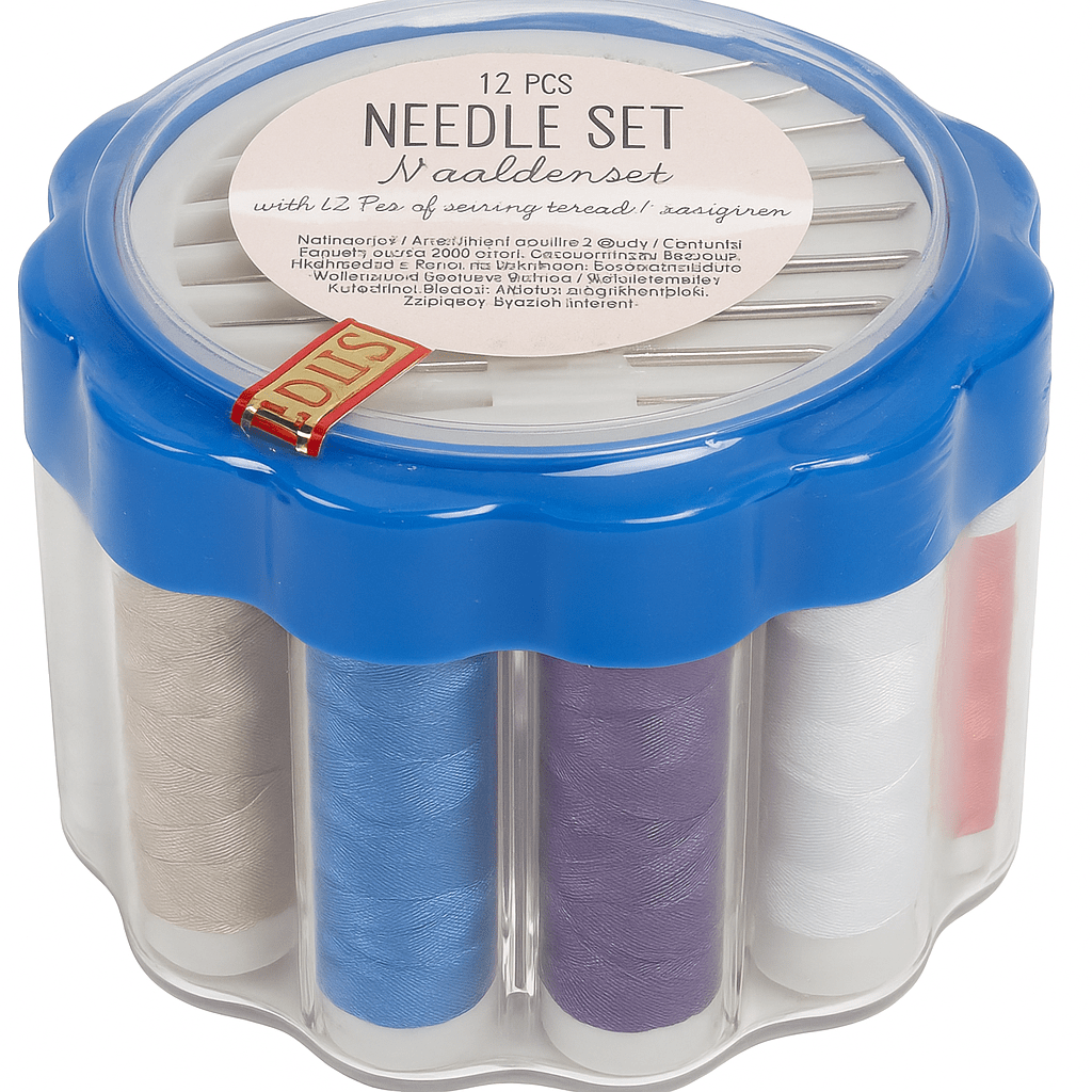 Alpha 55 Lot 20 kits aiguilles et 12 fils à coudre