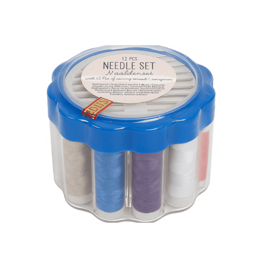 Alpha 55 Lot 20 kits aiguilles et 12 fils à coudre