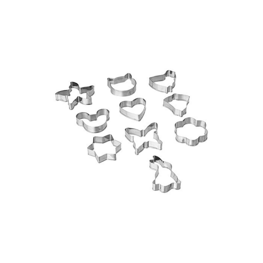 Alpha 55 Lot de 10 emporte-pièces – Pâtisserie créative