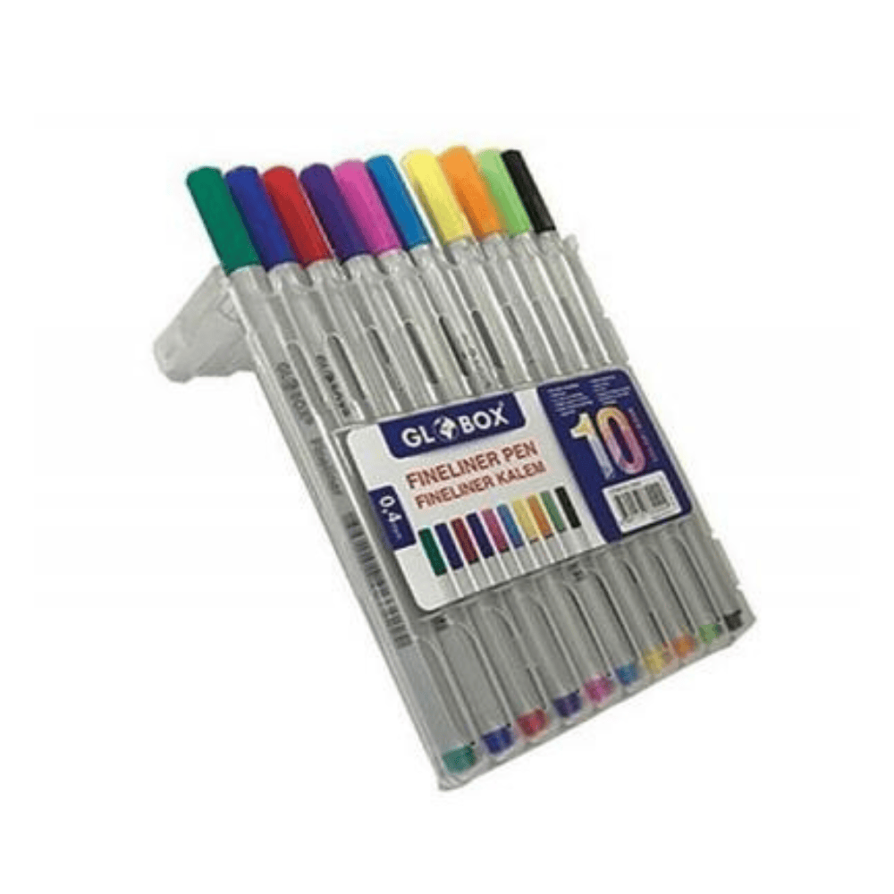 Alpha 55 Lot de 10 Stylos Fineliner Précis