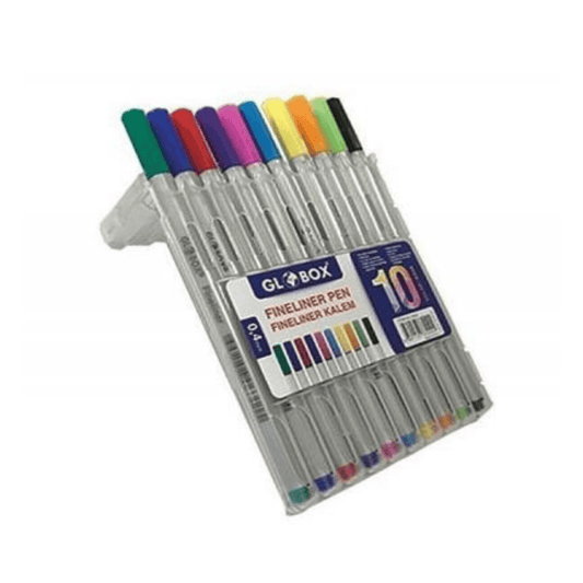 Alpha 55 Lot de 10 Stylos Fineliner Précis