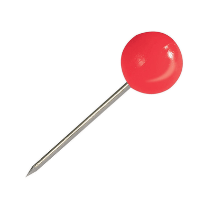 Alpha 55 Lot de 100 Épingles Mémo 5 mm Boîte Distributrice