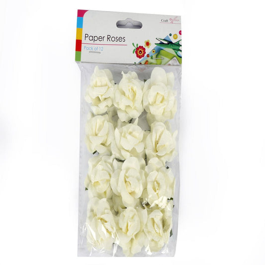 Alpha 55 Lot de 12 roses craft