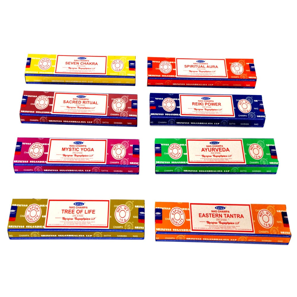 Alpha 55 Lot de 15 bâtonnets d'encens "Satya Zen"