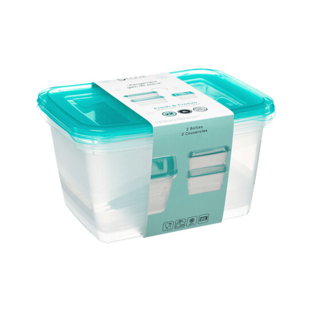 Alpha 55 Lot de 2 boîtes Fresh & Freeze 2L