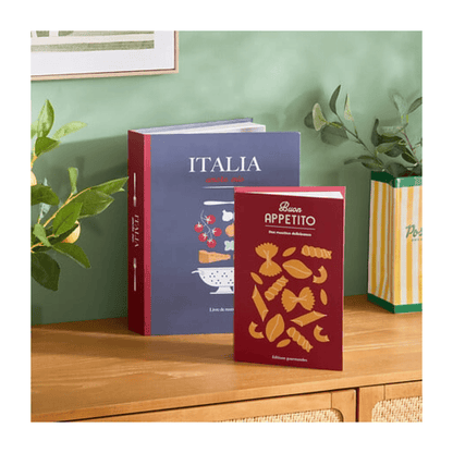 Alpha 55 Lot de 2 boîtes livre Della rangement déco