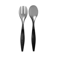 Lot de 2 couverts à salade en plastique