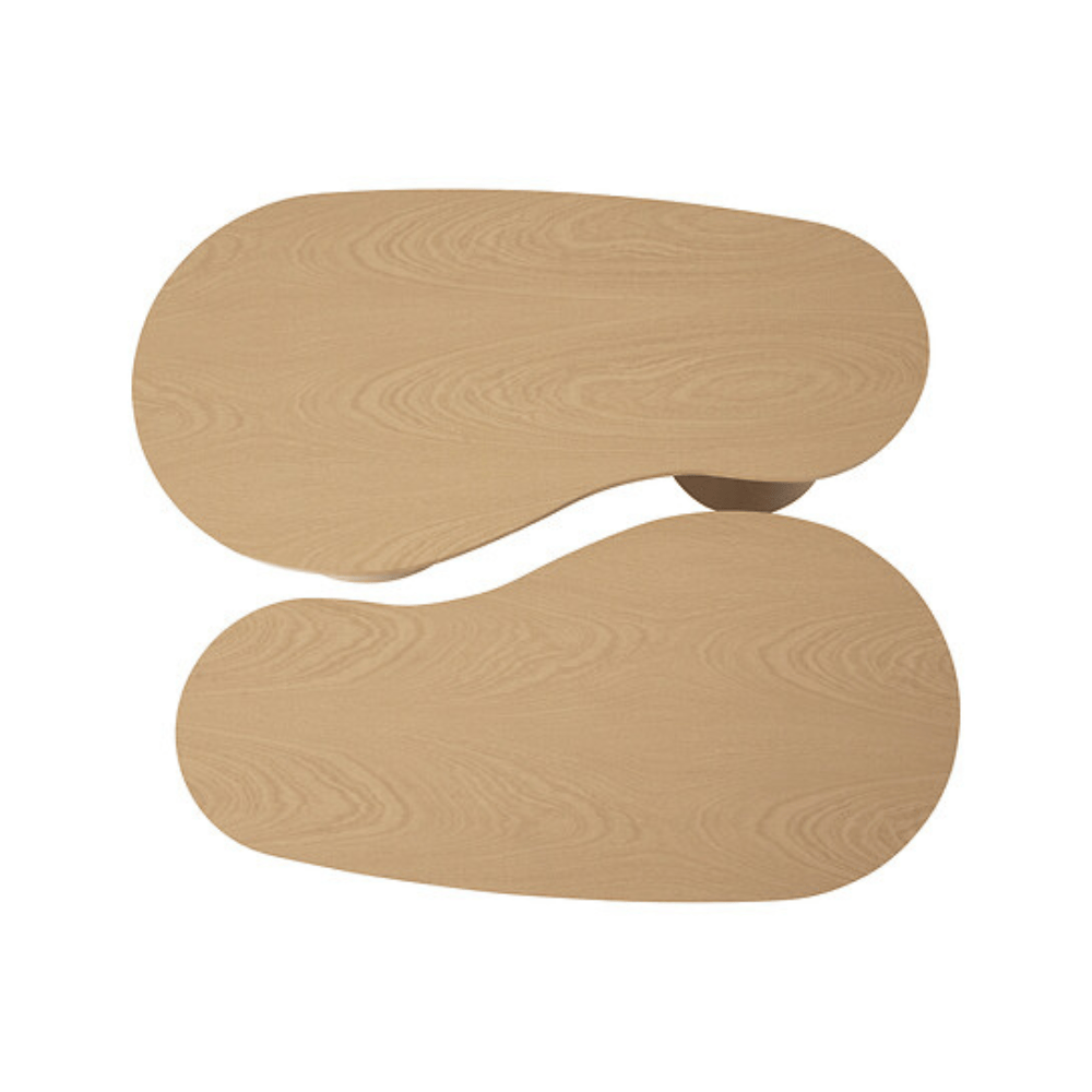 Alpha 55 Lot de 2 Tables Basses Gigognes Soleya