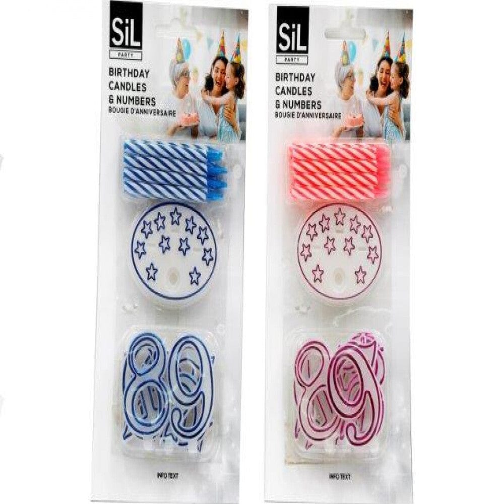 Alpha 55 Lot de 21 bougies "Joyeux anniversaire"