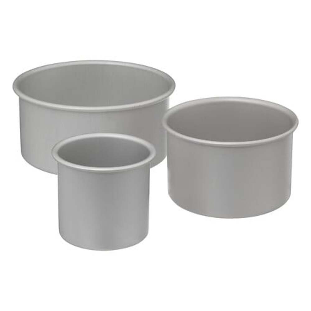 Alpha 55 Lot de 3 moules à gâteau en aluminium