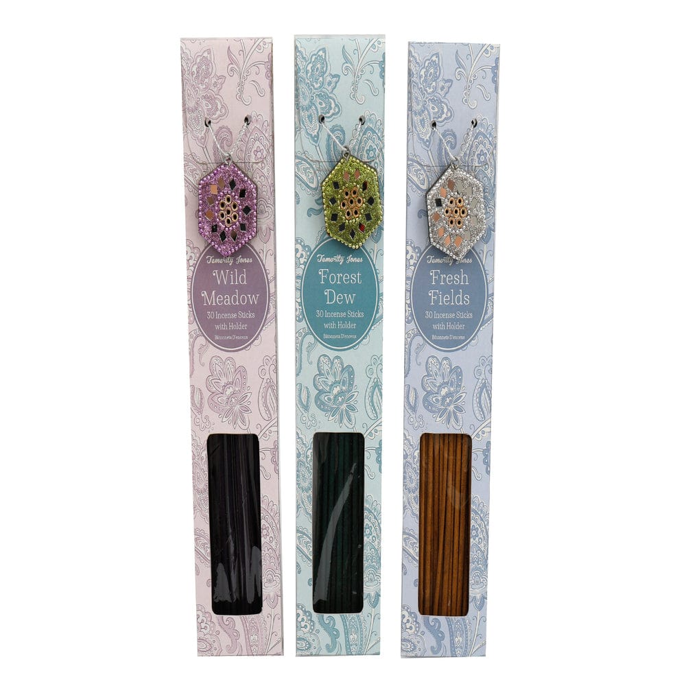 Alpha 55 Lot de 30 bâtonnets d'encens avec support