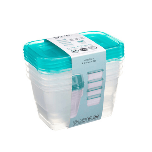 Alpha 55 Lot de 4 boîtes Fresh & Freeze 0,75L