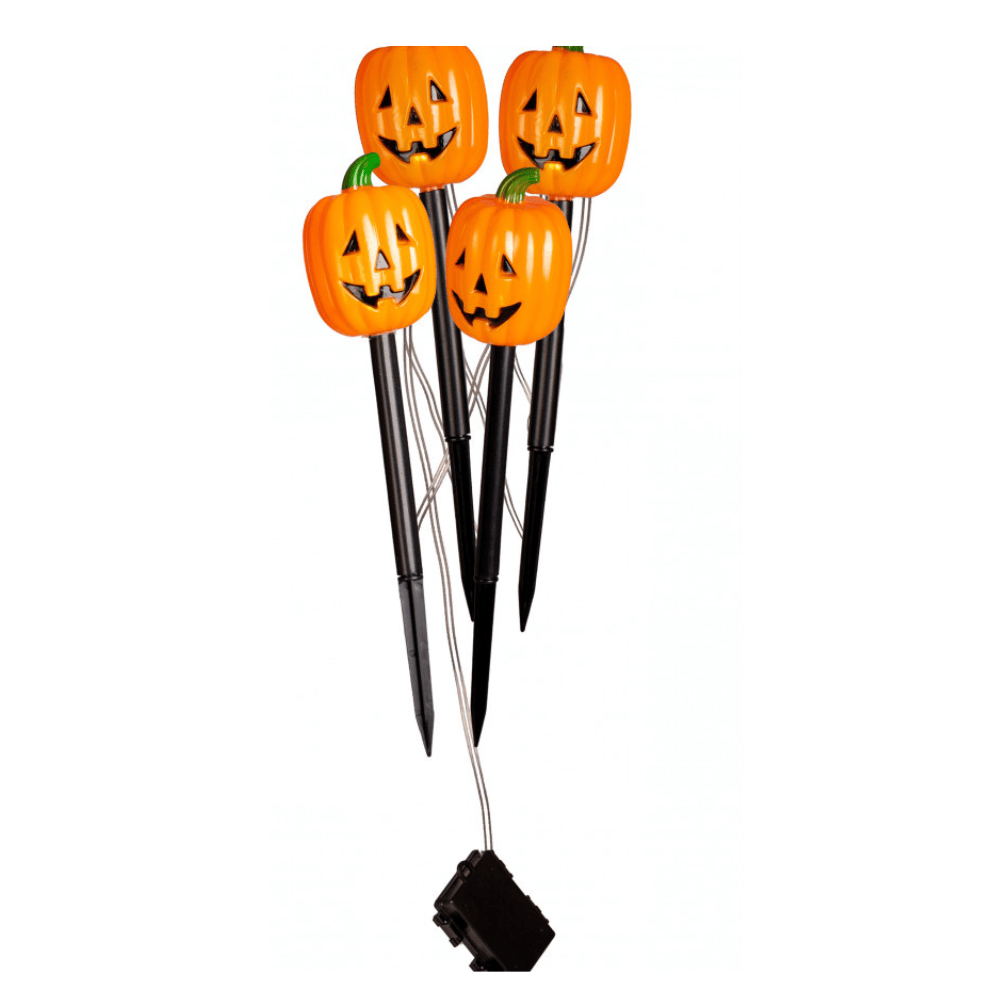 Alpha 55 Lot de 4 Piques Citrouille Décoration Halloween