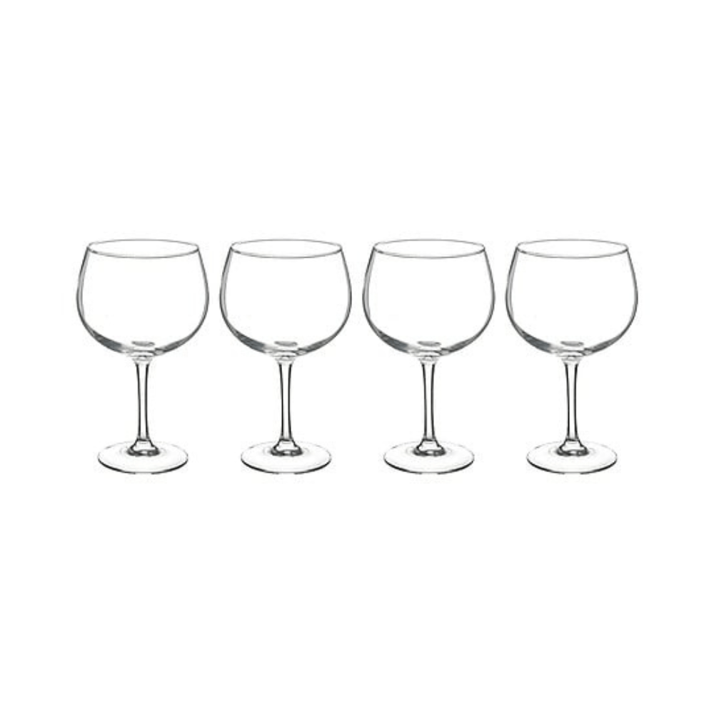 Alpha 55 Lot de 4 Verres à Gin 70 cl Élégants en Verre