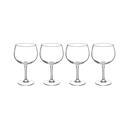 Alpha 55 Lot de 4 Verres à Gin 70 cl Élégants en Verre
