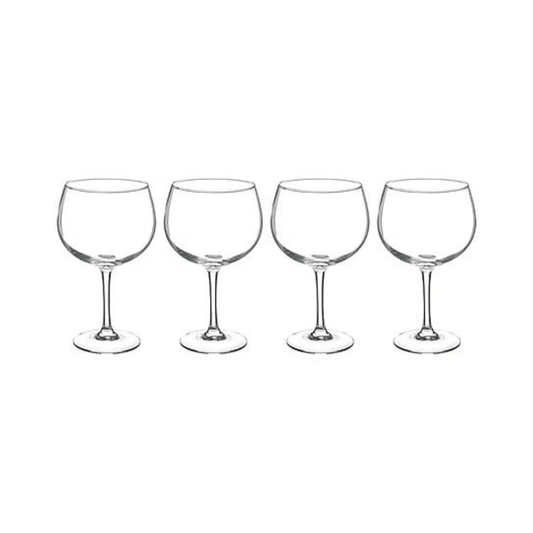 Alpha 55 Lot de 4 Verres à Gin 70 cl Élégants en Verre