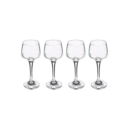 Alpha 55 Lot de 4 Verres à Liqueur Elaya 9 cl en Verre