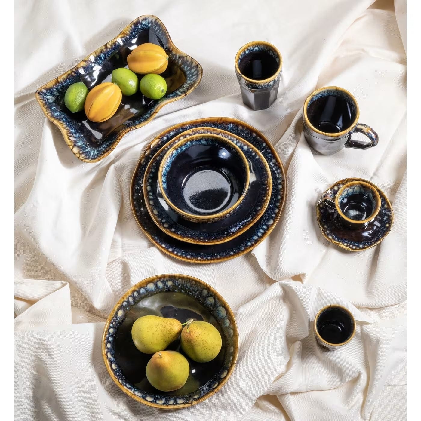 Alpha 55 Lot de 6 Assiettes creuse