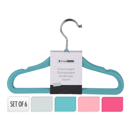 Alpha 55 Lot de 6 cintres en feutrine