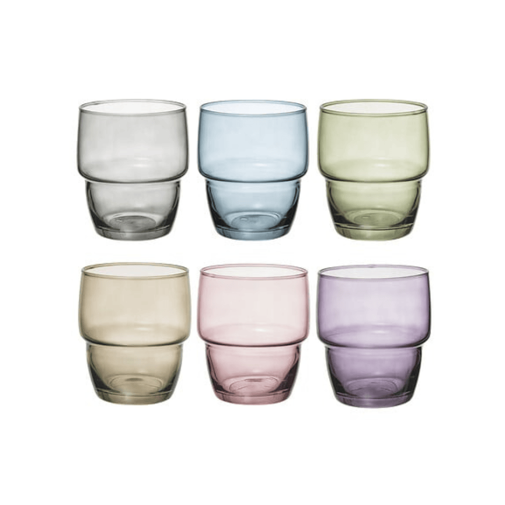 Alpha 55 Lot de 6 Gobelets Bas Rodrig’eau 28 cl en Verre