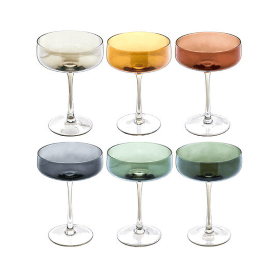 Alpha 55 Lot de 6 Verres à Pied Lucia