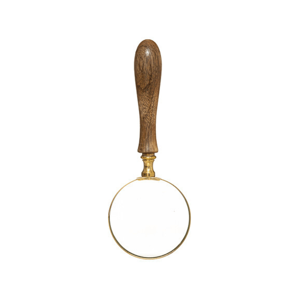 Alpha 55 Loupe Lou 20,5 cm en Manguier et Métal