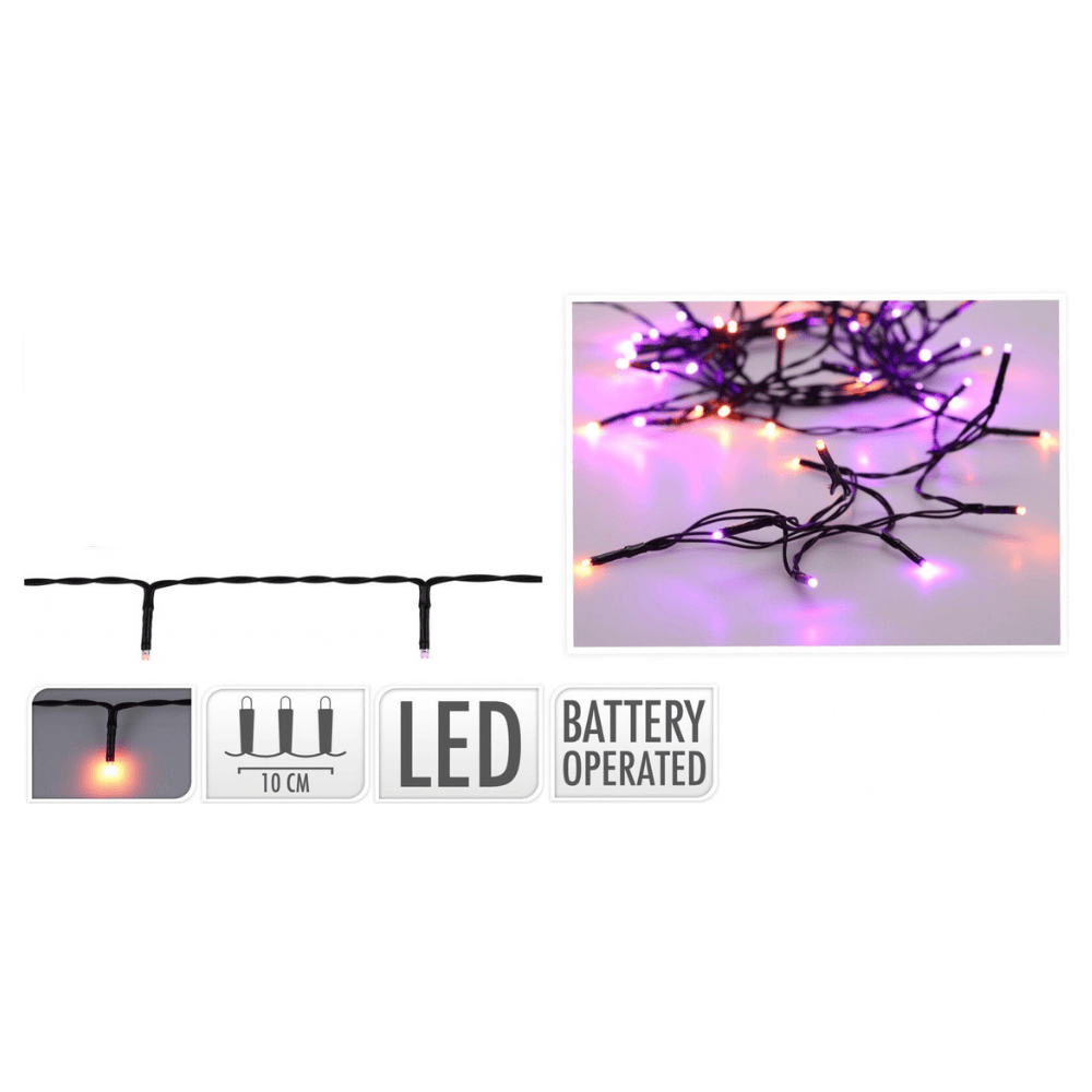 Alpha 55 Luminaire Cluster 50 LED Violet – Décoration Halloween