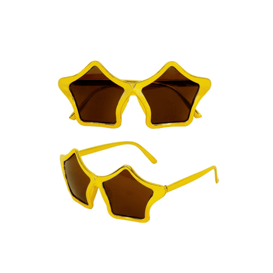Alpha 55 Lunettes Fête Étoiles Dorées – Accessoire Festif