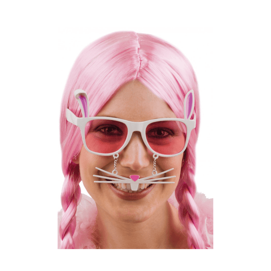 Alpha 55 lunettes Lunettes Lapin avec Moustache Accessoire Déguisement