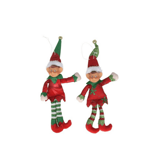 Alpha 55 Lutin de Noël – Figurine décorative festive et joyeuse