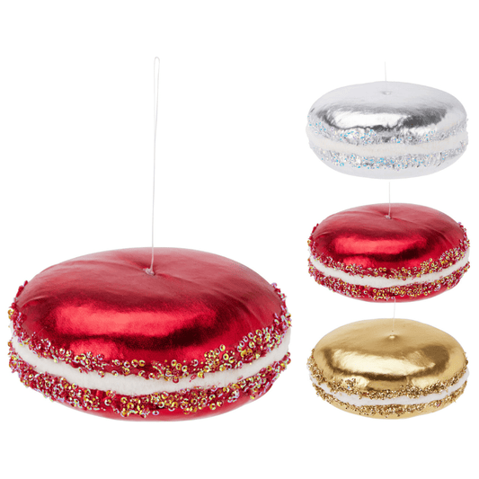 Alpha 55 Macaron Décoratif de Noël – Ornement Festif
