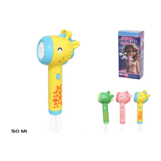 Alpha 55 Machine à bulles électrique girafe jouet enfant fun