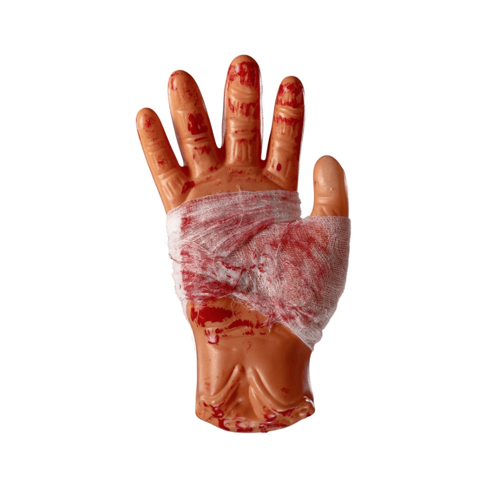 Alpha 55 Main Humaine avec Pansement 20 cm – Halloween