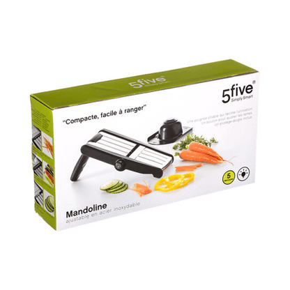 Alpha 55 Mandoline de Cuisine 3 Lames en Inox