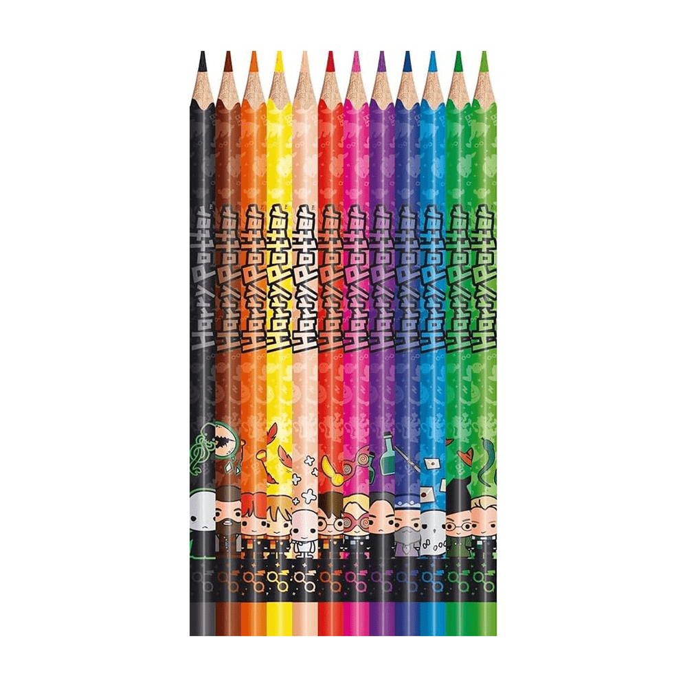 Alpha 55 Maped, 12 crayons de couleur "design Harry Potter"