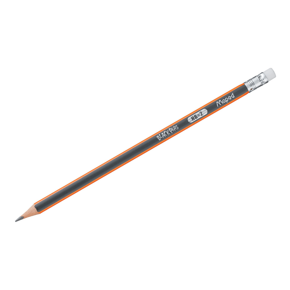 Alpha 55 Maped black'peps crayon x3 avec gomme