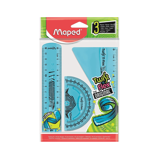 Alpha 55 Maped, Kit de traçage de 3 pièces Twist'n Flex 15 cm