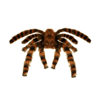 Araignée Poilue Marron 65 cm – Déco Halloween