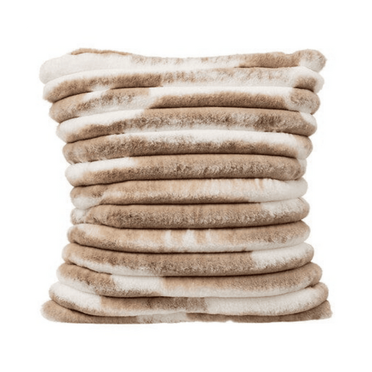 Alpha 55 Marron Coussin bicolore élégant – Qualité & Prix chez Alpha55 – Pour une maison organisée et élégante