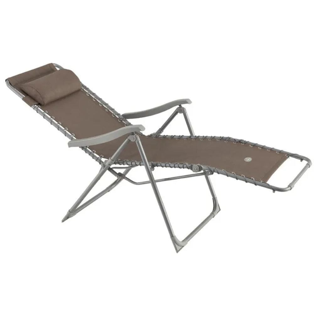 Alpha 55 Marron Fauteuil inclinable pliant "Silos"