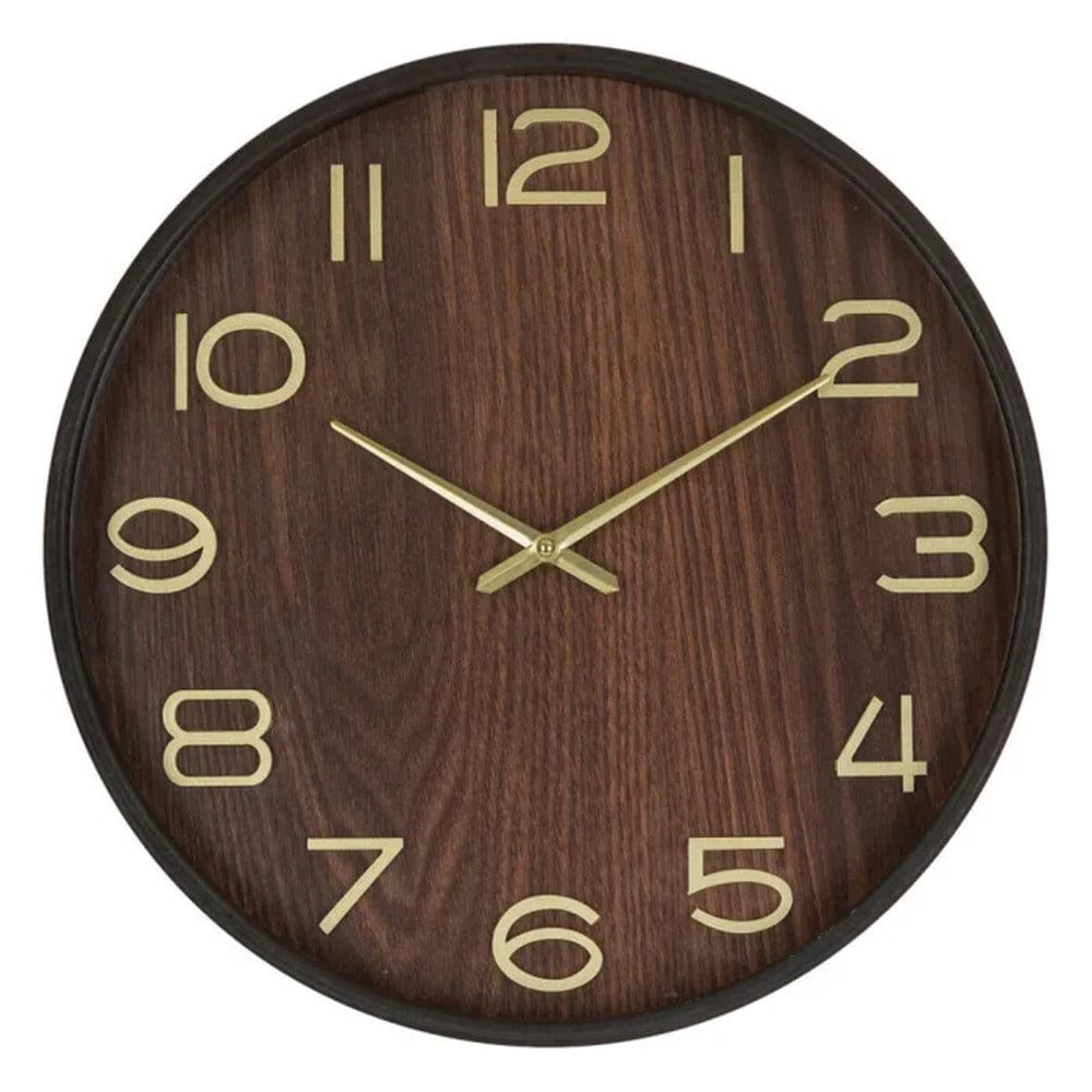 Alpha 55 Marron Horloge ivana bois foncé