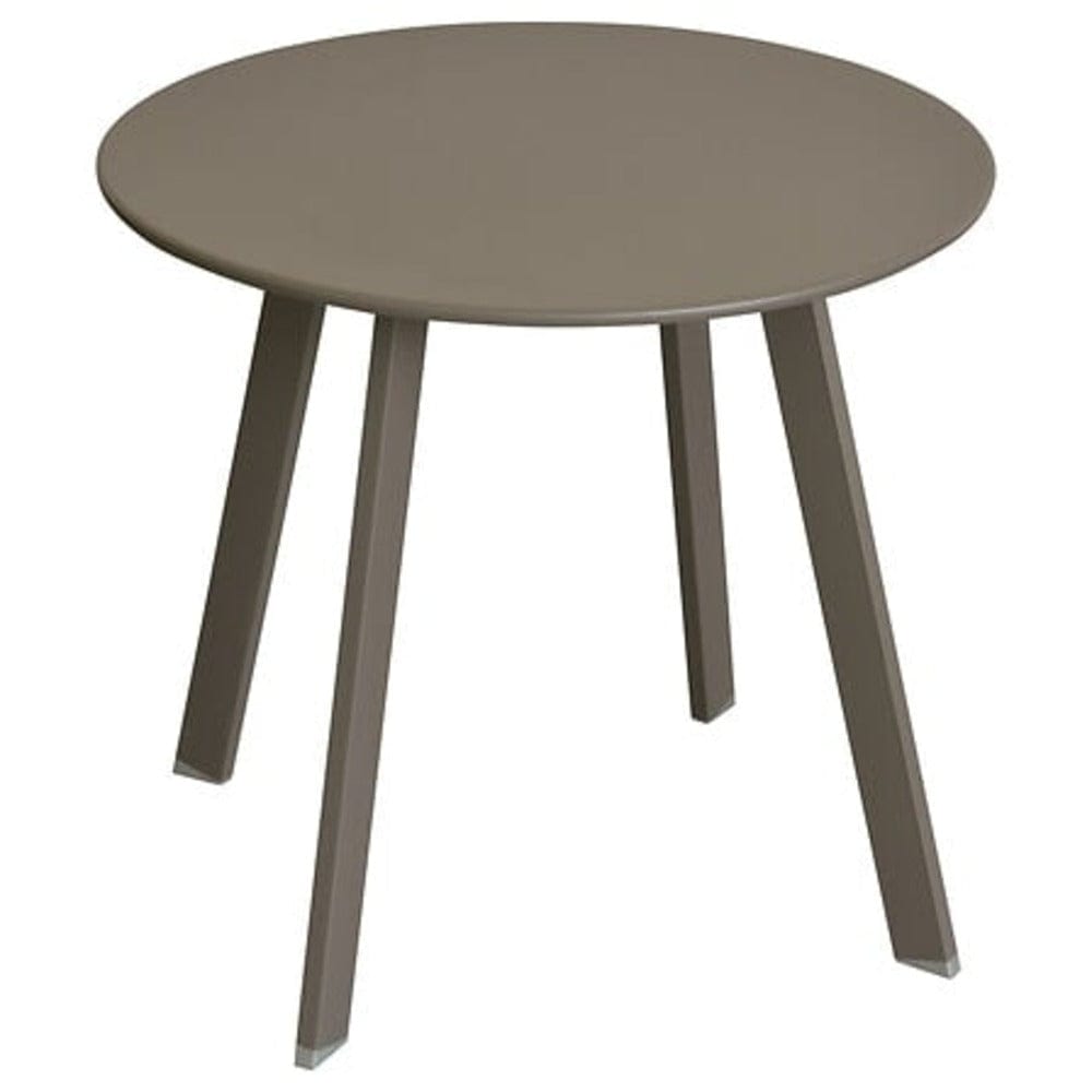 Alpha 55 Marron Tonka Table d'appoint ronde