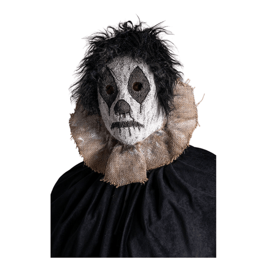 Alpha 55 Masque Clown Horreur Luxe Jute avec Cheveux