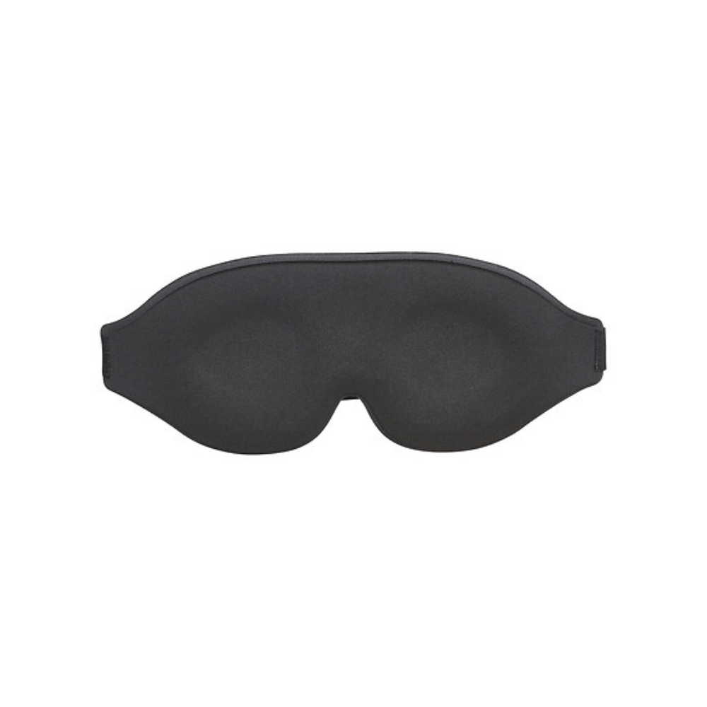 Alpha 55 Masque de Sommeil Voyage 24 cm Polyester Noir