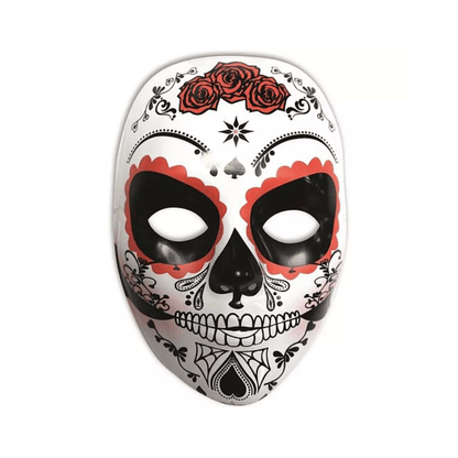 Alpha 55 Masque Katrina en Plastique – Jour des Morts Halloween